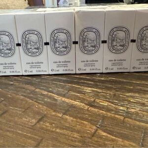 Lot Of 24 Diptyque EAU DUELLE Eau de toilette Spray Vial 2ml